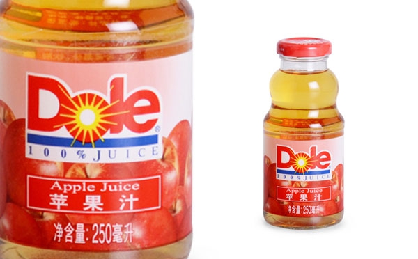 都乐100%苹果汁